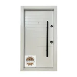 درب ضد سرقت روکش فلزی آرتا سفید - تصویر 2