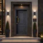 درب ضد سرقت روکش فلزی دو قاب لوکس - Image 3